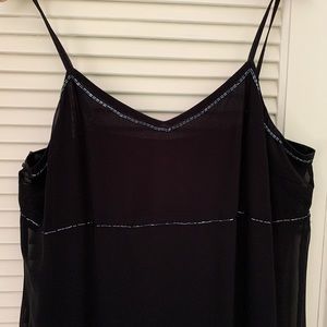 Express little black dress with beading